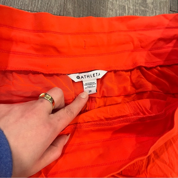 Athleta orange pull on trousers size 20 - Picture 3 of 6